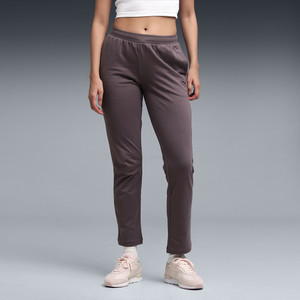 PUMA Solid Women Purple Track Pants