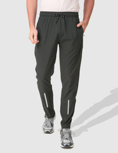 AVOLT Colorblock Men Grey Track Pants