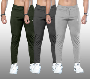 FTX Solid Men Multicolor Track Pants