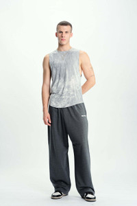 Bonkers Solid Men Black Track Pants - Image 6