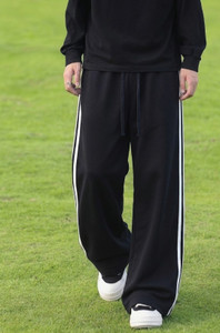 Dockstreet Striped White Track Pants - Image 5