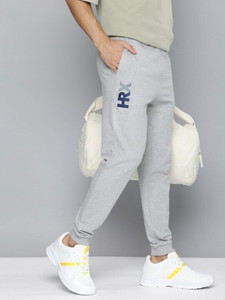 HRX by Hrithik Roshan Solid Men Grey Track Pants