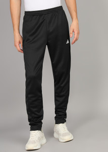 ADIDAS Solid Men Black Track Pants