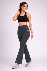 POOJARAN Solid Women Black Tights