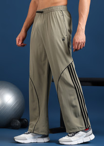 GNOCKFACE Beige Striped Track Pants - Image 6