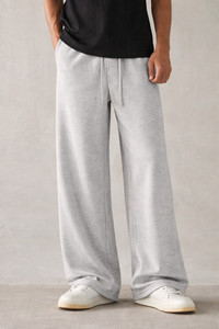 Romafashion Men Grey Track Pants - Image 5