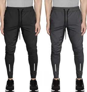 ACE SPORTS Solid Men Multicolor Track Pants