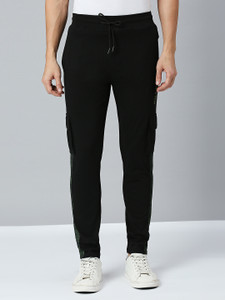 KILLER Printed Men Black Track Pants