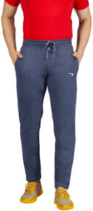 Fizzique Solid Men Blue Track Pants