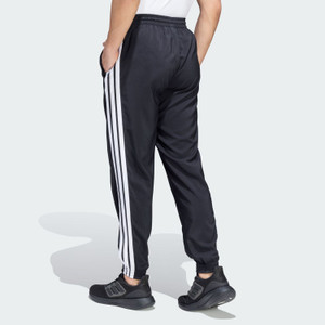 ADIDAS Striped Men Black Track Pants
