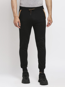 KILLER Solid Men Black Track Pants