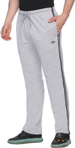 Humbert Solid Men & Women Silver Track Pants