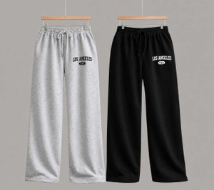 chf Solid Men & Women Black Track Pants - Image 5