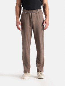 JOCKEY AM49 Super Combed Cotton Rich Solid Men Brown Track Pants