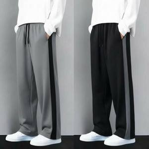 Vcloths Solid Men Grey Black Track Pants Pack of 2 - Image 6