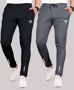Yazole Solid Men Multicolor Track Pants