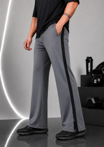 Lemona Striped Grey Track Pants - Image 6
