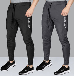 AVOLT Solid Men Multicolor Track Pants