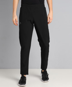 Lemona Solid Men Black Track Pants
