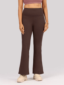 ब्लिसक्लब महिलाओं के लिए भूरा ट्राउज़र्स