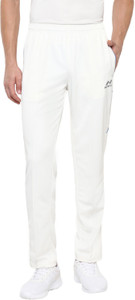 NIVIA Solid Men White Track Pants