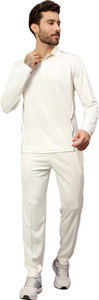 Trenz Cricket Dress Full Sleeves T-Shirt & Lower Solid Men Track Suit