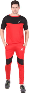 Techfeel Colorblock Men Track Suit