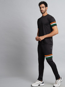 RABBY Striped Men Track Suit
