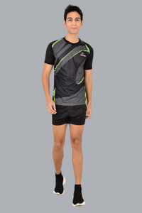 TRIZON Solid, Printed, Graphic Print, Self Design Men Track Suit