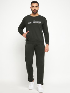 DUKE Solid Men Track Suit