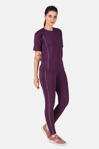 benzos Solid Women Track Suit
