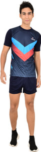 TRIZON Printed Men Track Suit