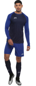 NIVIA Destroyer Football Jersey Set Solid Men Track Suit