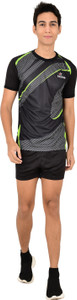 TRIZON Printed Men Track Suit