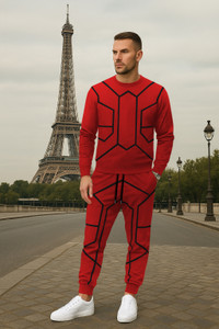 KELONBRO Printed Men Track Suit