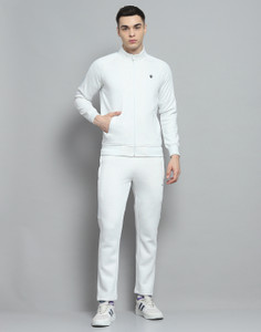 MONTE CARLO Solid Men Track Suit