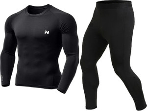 NINQ Solid Men Track Suit