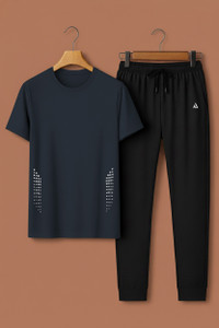 AVOLT Solid Men Track Suit - Image 6