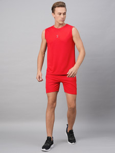 Kraasa Solid Men Track Suit