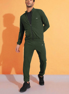 AVOLT Solid Men Track Suit