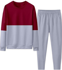 THE HIMALAYAN Colorblock Men Track Suit