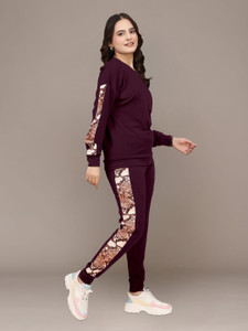 DTR FASHION Printed Women Track Suit