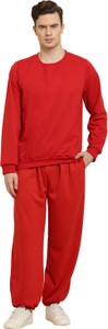 CANIDAE FASHION Solid Men Track Suit