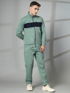 CHKOKKO Colorblock Men Track Suit