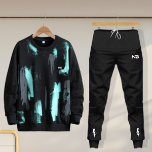 NB NICKY BOY Printed Men Track Suit