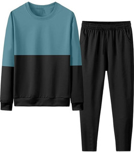 LoveRabby Colorblock Men Track Suit