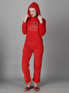 H&Y Solid Women Track Suit