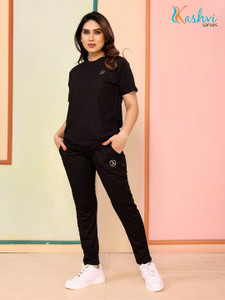 Kashvi Solid Women Track Suit