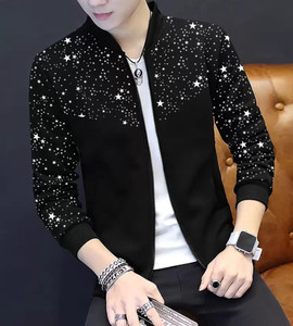 TRIPR Full Sleeve Printed Men Jacket