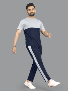 BRUSEANT Colorblock Men Track Suit